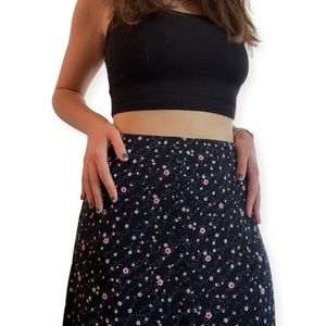 Floral Long Skirt